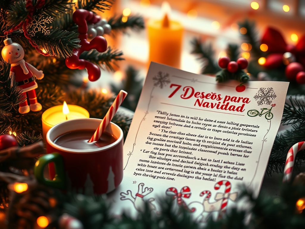 7 deseos para Navidad